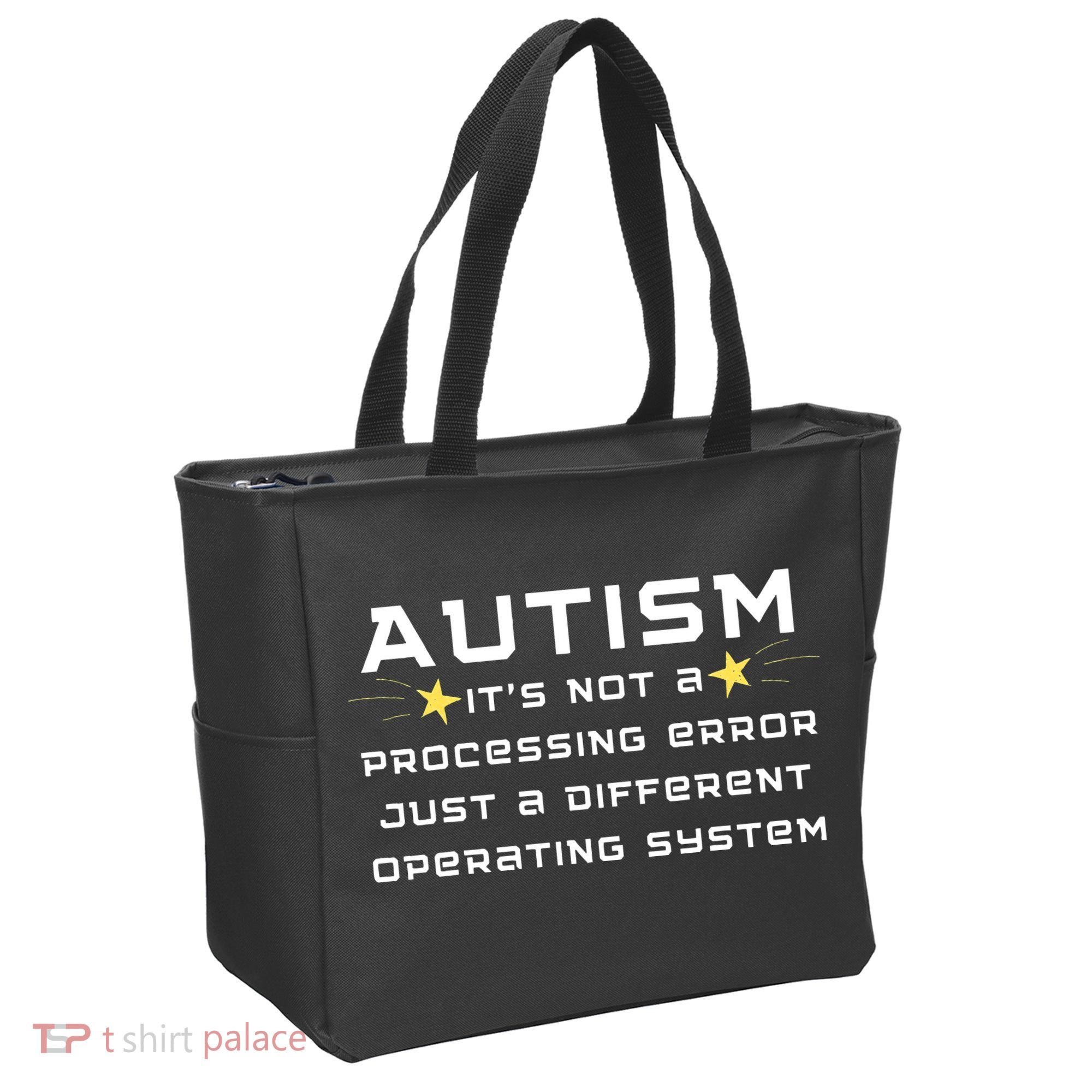 Autism It's not a processing error Tote Bag