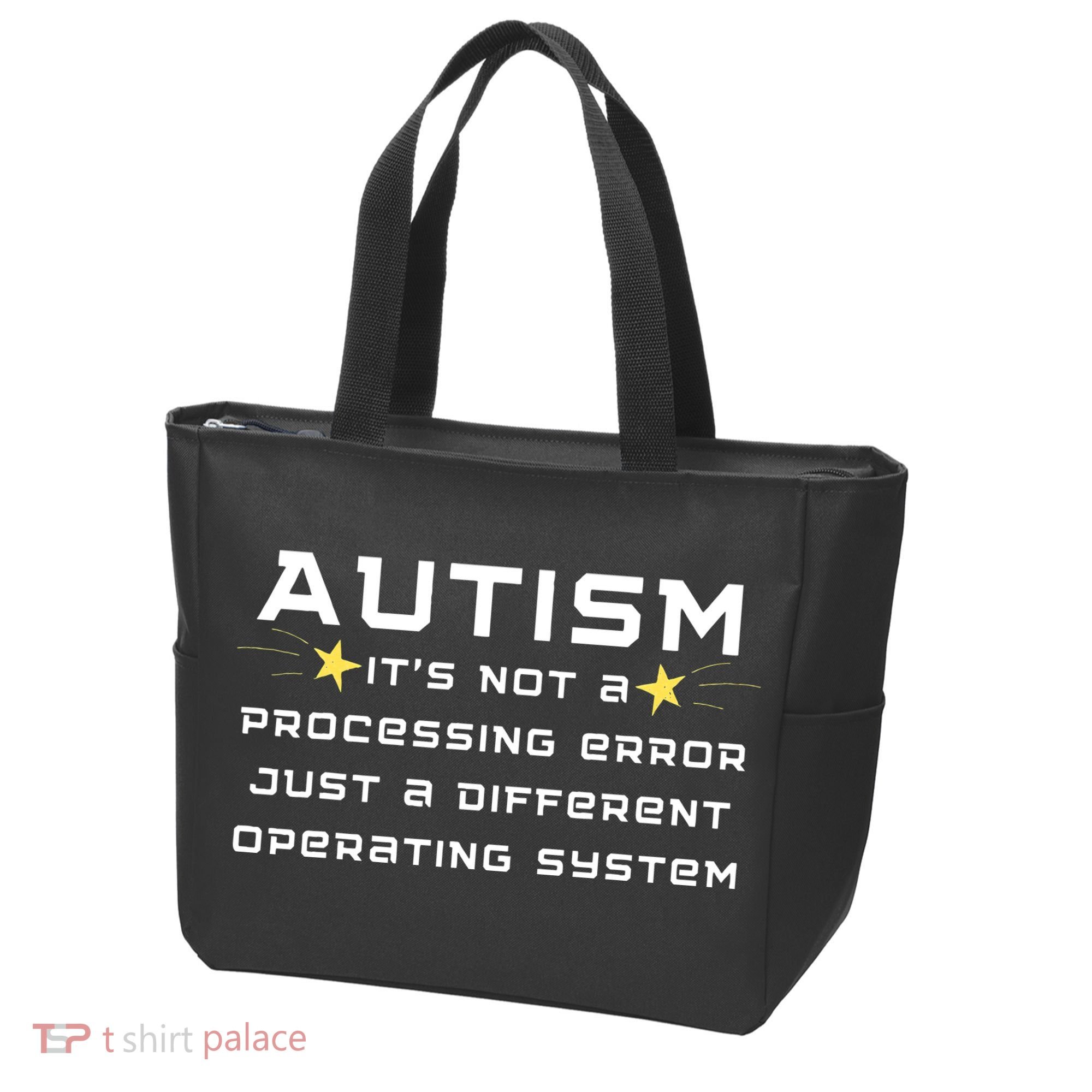 Autism It's not a processing error Tote Bag