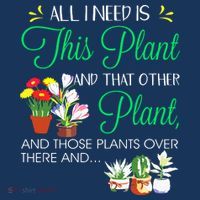 All I Need Is This Plant Gardening Plants Lover Gardener Youth Performance Sprint T-Shirt thumb 2