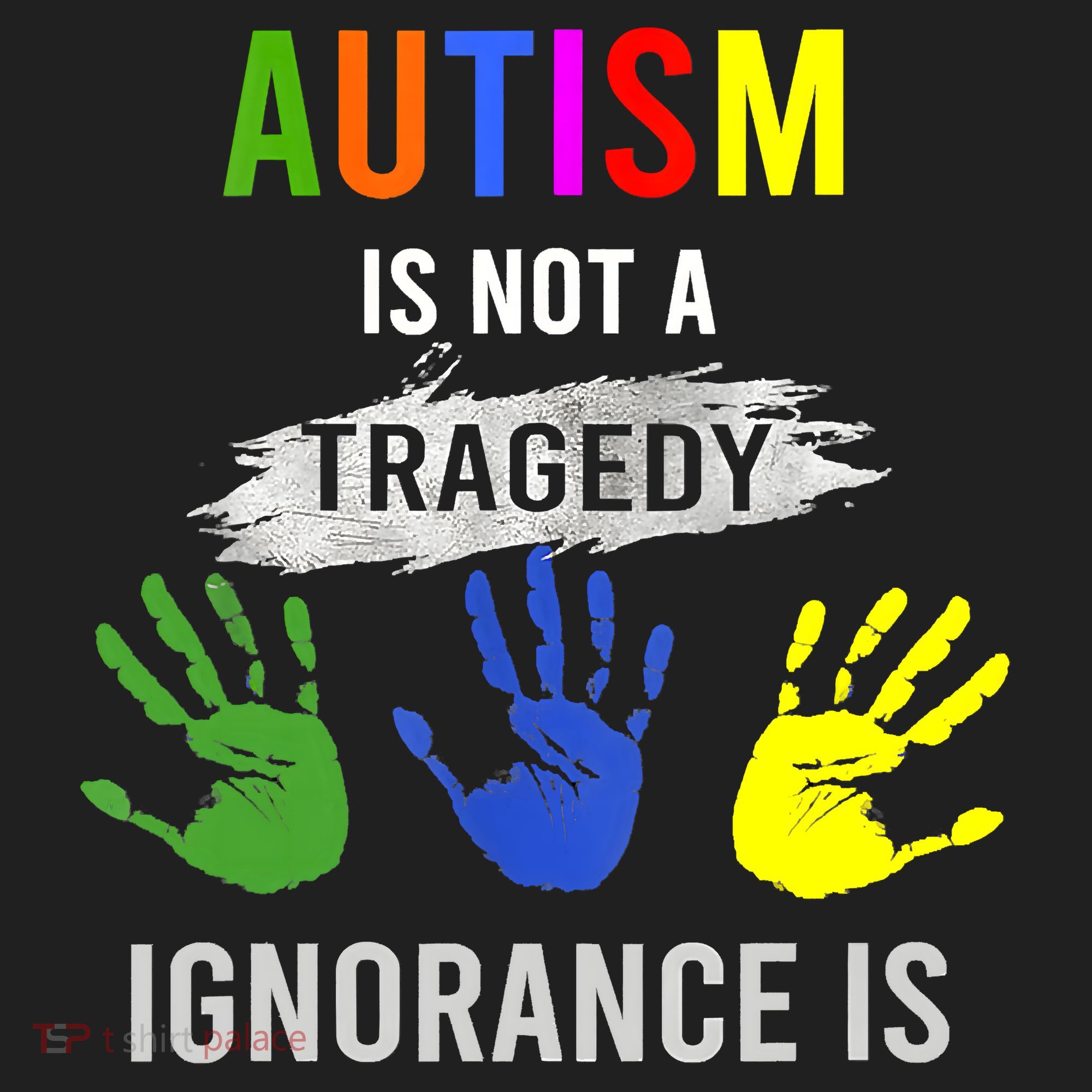 Autism Is Not A Tragedy Ignorance Is Funny Autism 11oz C Handle Ceramic Mug