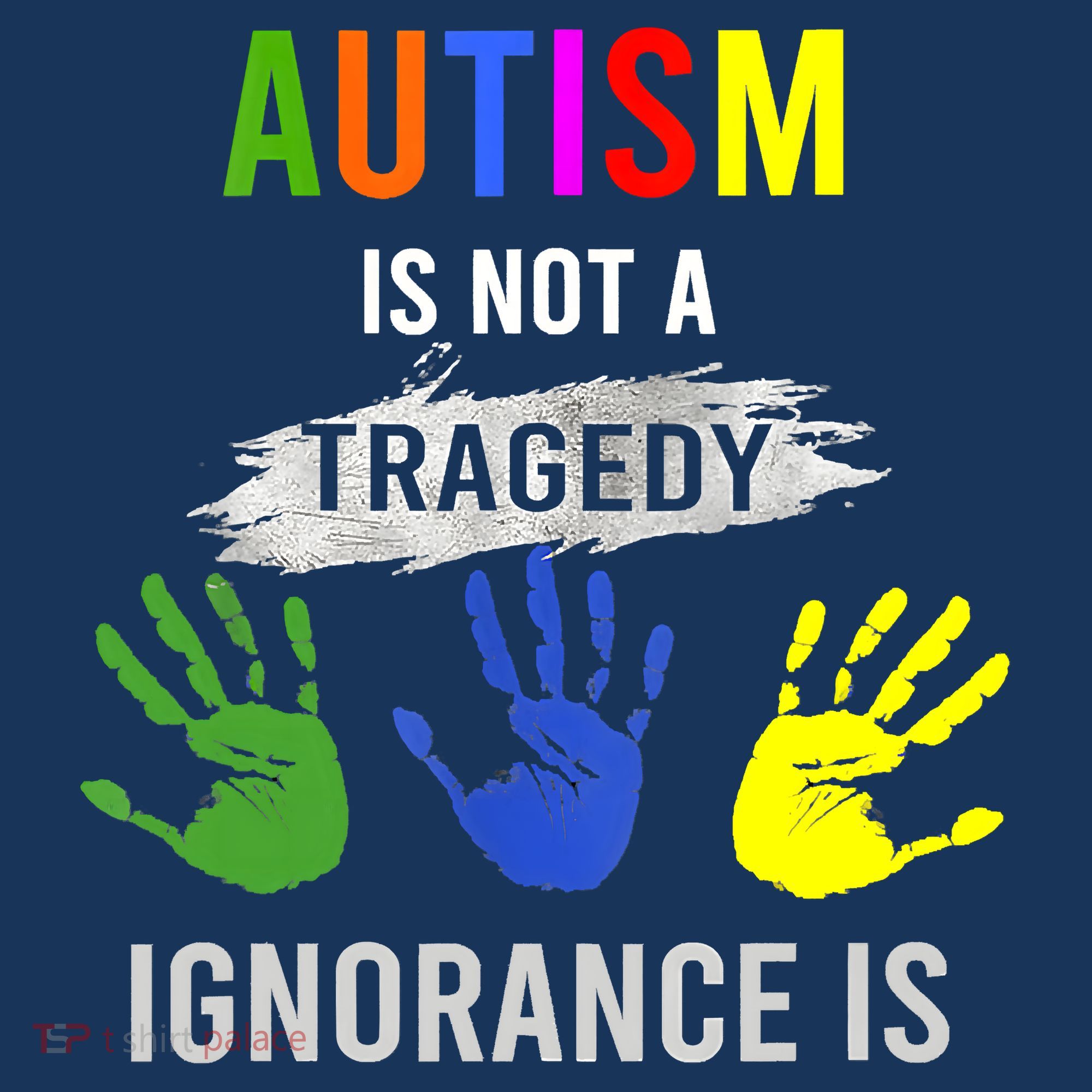 Autism Is Not A Tragedy Ignorance Is Funny Autism Women's Tank Top