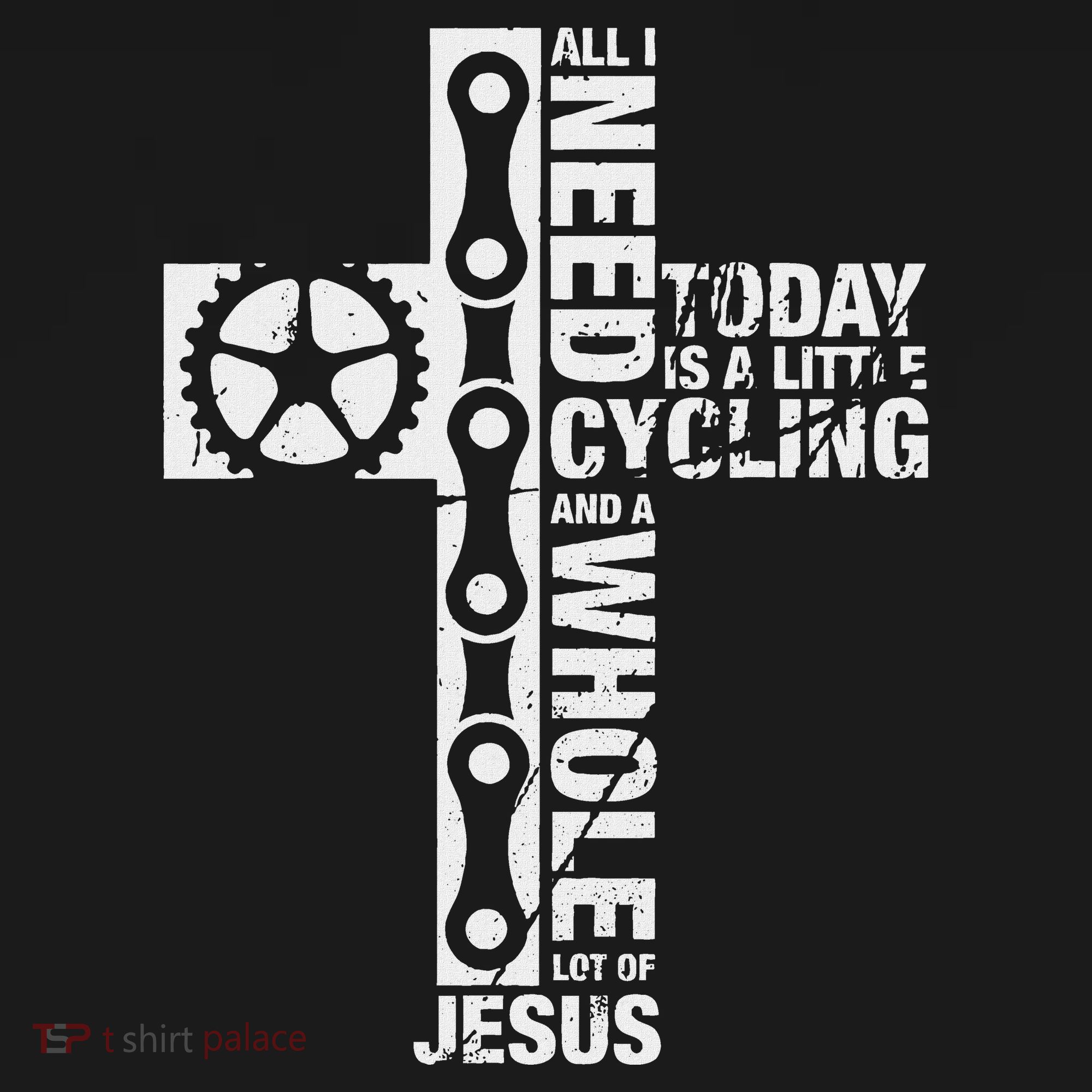 All I Need Is Cycling And Jesus Christian Religious Women's Hoodie