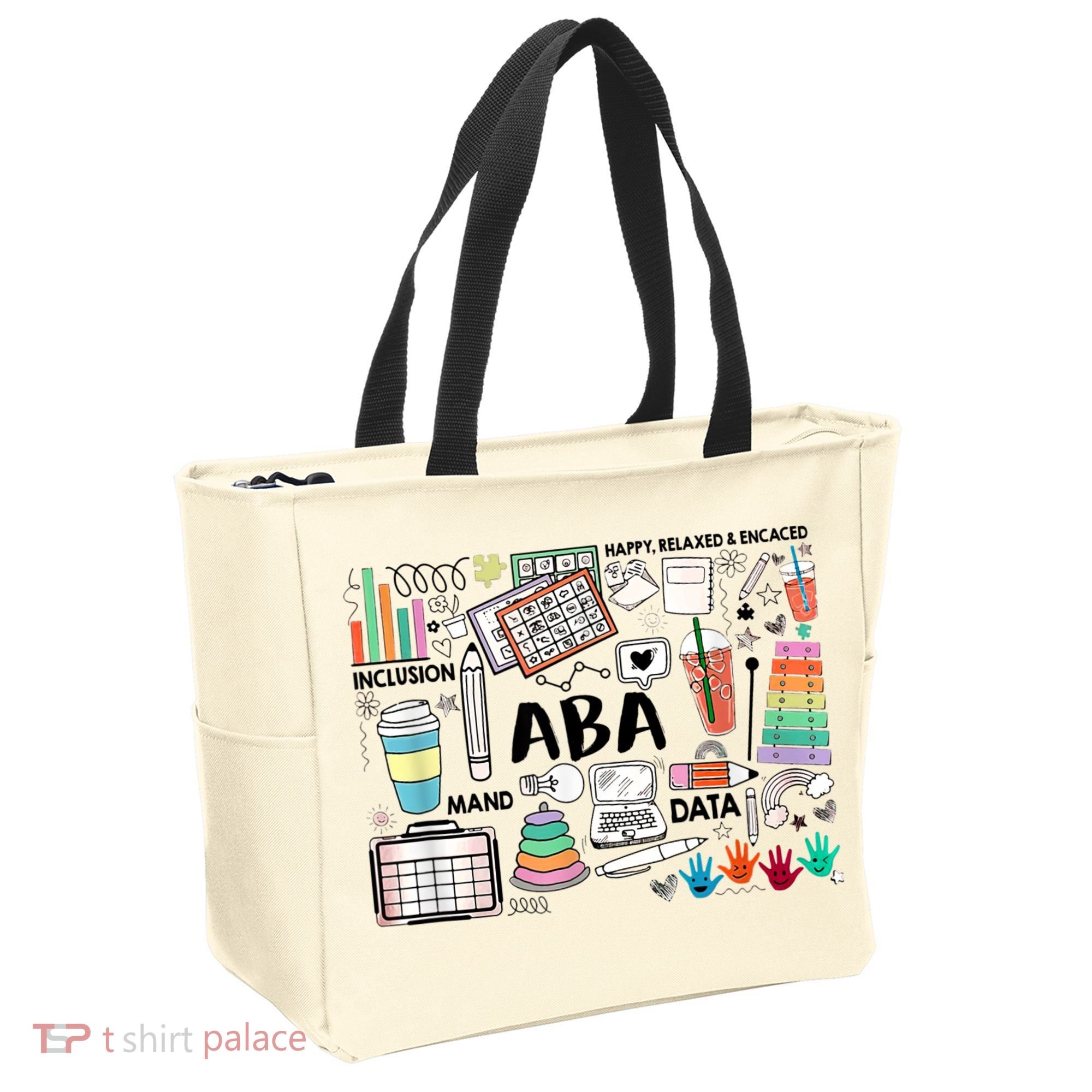 ABA Inclusion Neurodiversity Special Education SPED Tote Bag