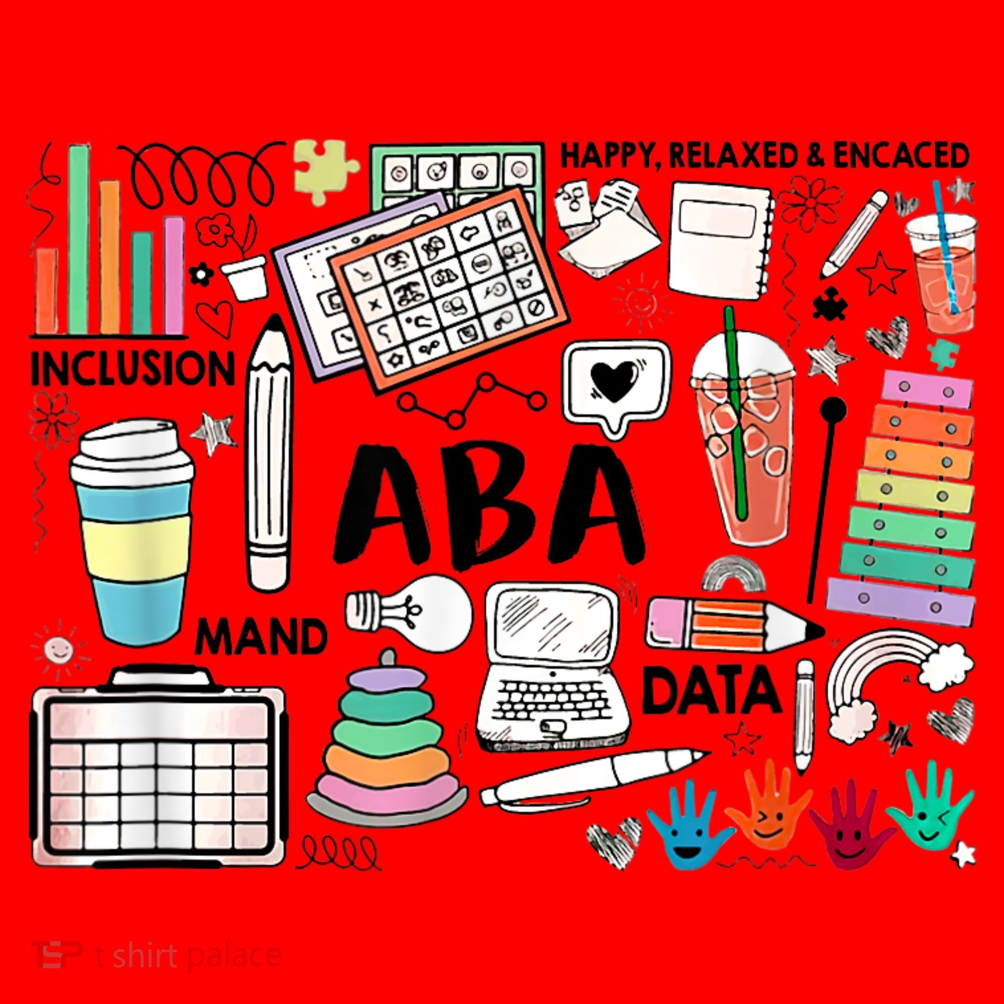 ABA Inclusion Neurodiversity Special Education SPED Santa Hat