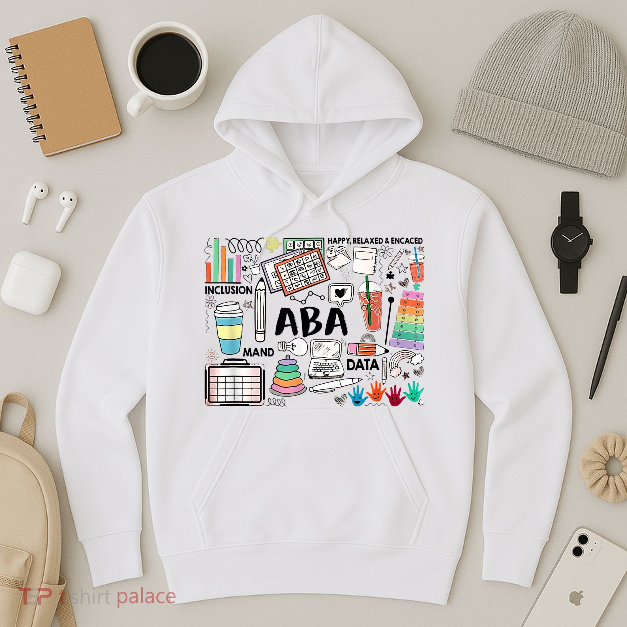 ABA Inclusion Neurodiversity Special Education SPED Hoodie