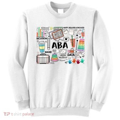 ABA Inclusion Neurodiversity Special Education SPED Sweatshirt