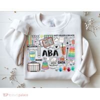 ABA Inclusion Neurodiversity Special Education SPED Sweatshirt thumb 2