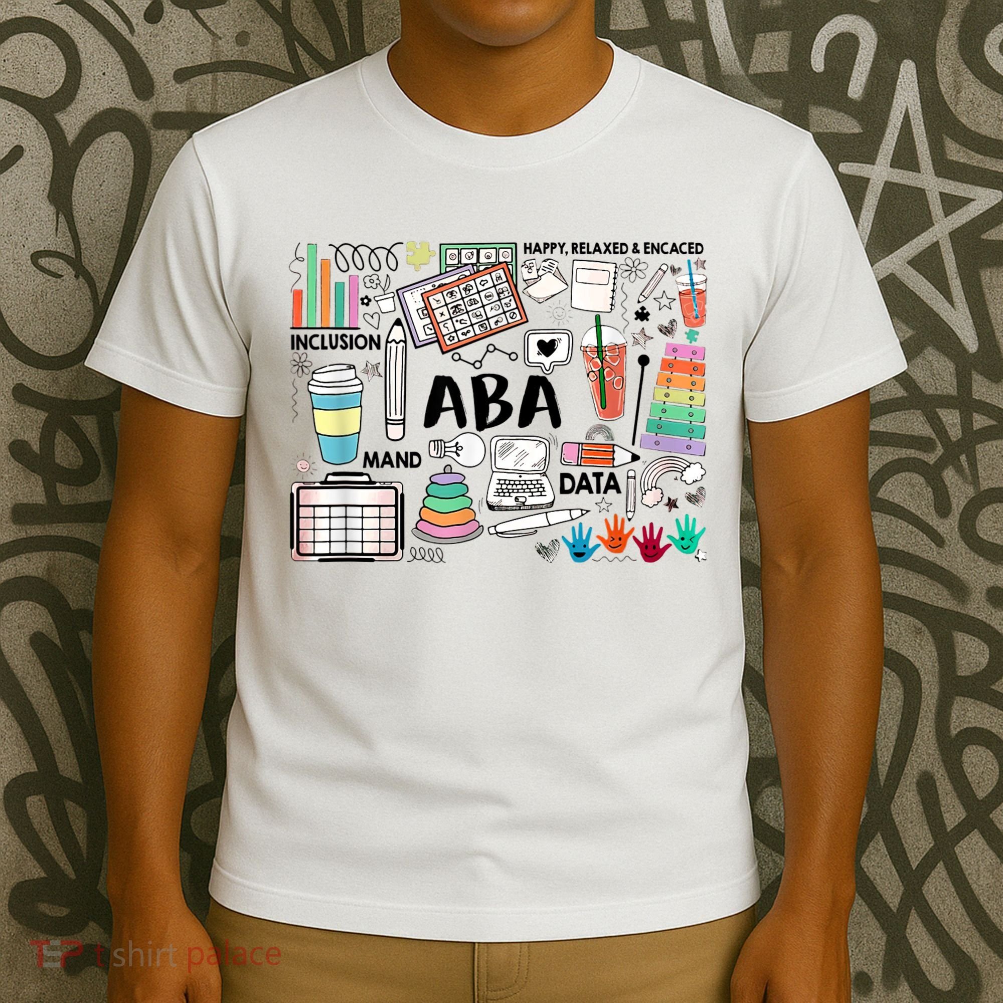 ABA Inclusion Neurodiversity Special Education SPED T-Shirt