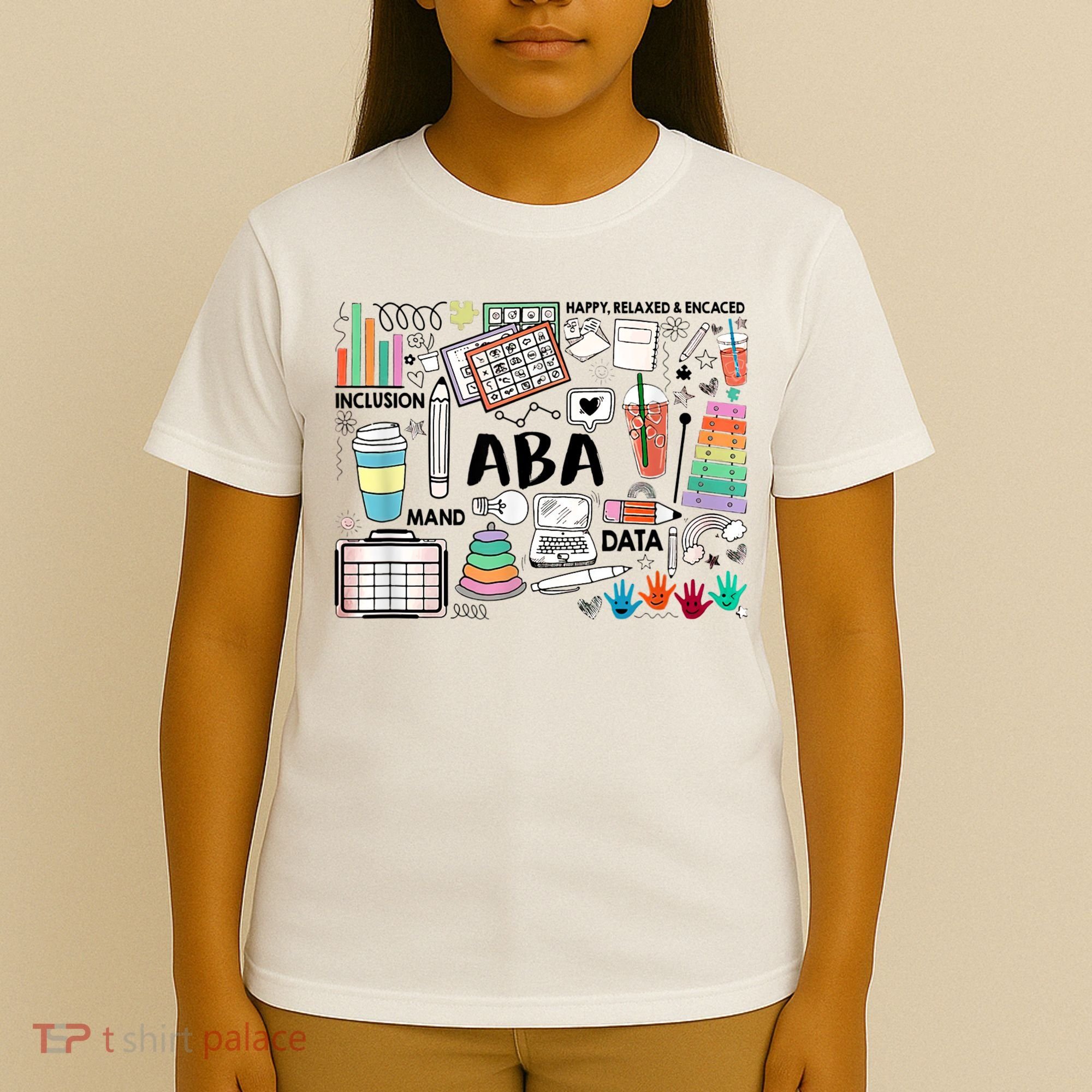 ABA Inclusion Neurodiversity Special Education SPED T-Shirt