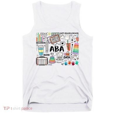 ABA Inclusion Neurodiversity Special Education SPED Tank Top