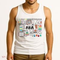 ABA Inclusion Neurodiversity Special Education SPED Tank Top thumb 3