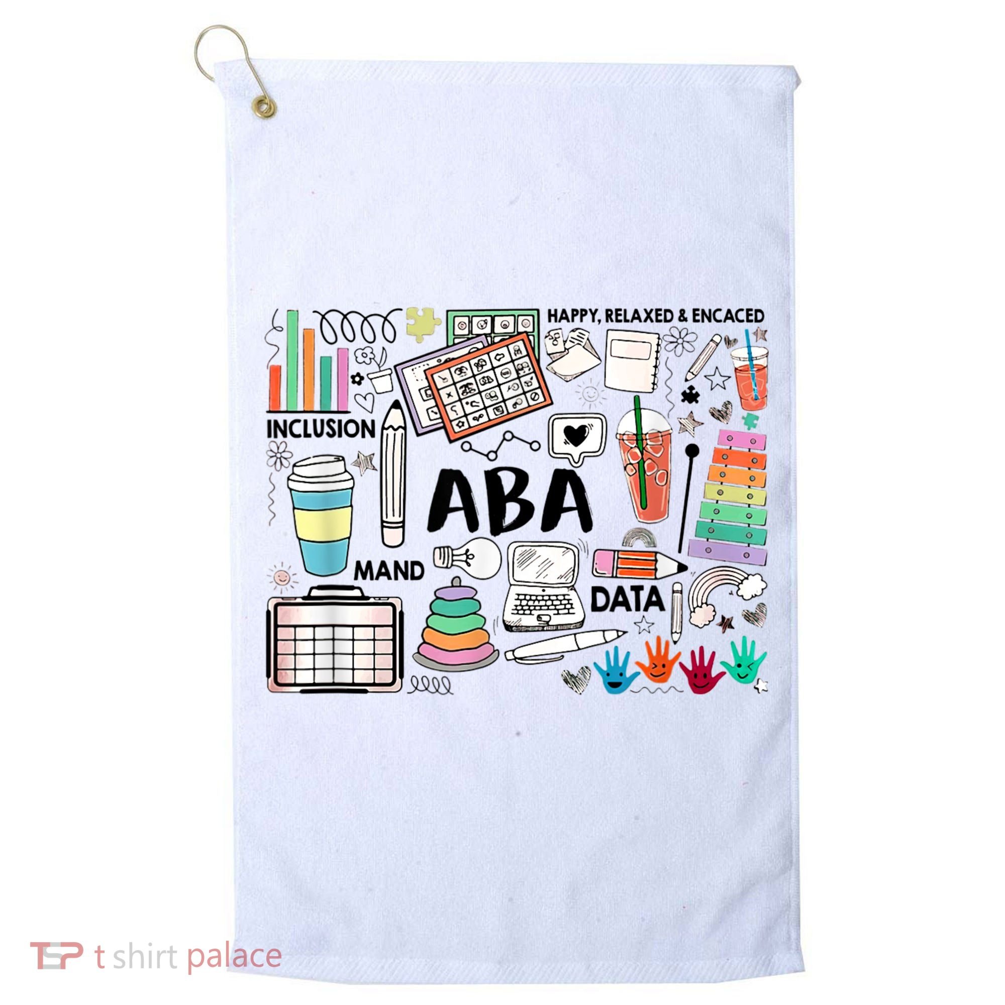 ABA Inclusion Neurodiversity Special Education SPED Golf Towel