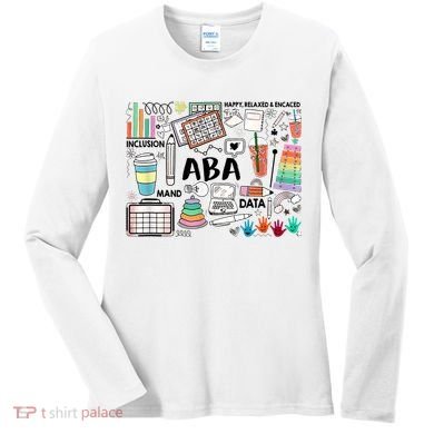 ABA Inclusion Neurodiversity Special Education SPED Women's Long Sleeve Shirt