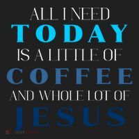 All I Need Today Is A Little Coffee And A Whole Lot Of Jesus Beanie thumb 2