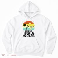 All I Need Is Tequila And Sunshine Beach Vacation Summer Hoodie thumb 0