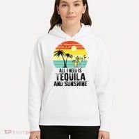 All I Need Is Tequila And Sunshine Beach Vacation Summer Hoodie thumb 5