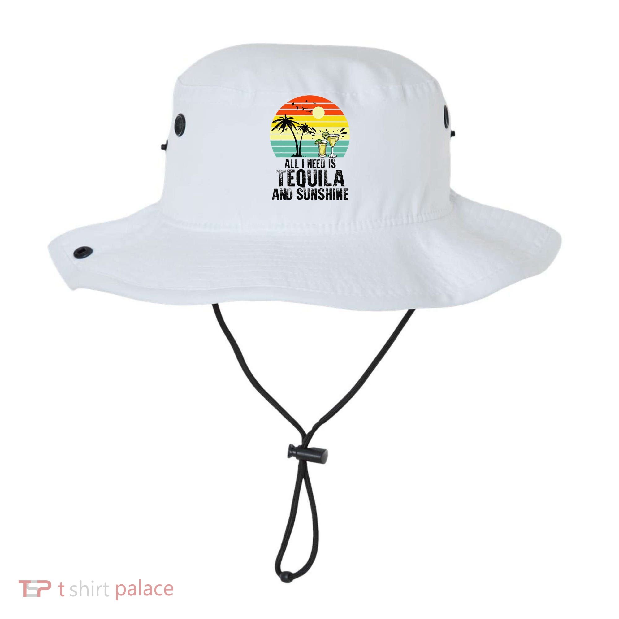 All I Need Is Tequila And Sunshine Beach Vacation Summer Bucket Hat