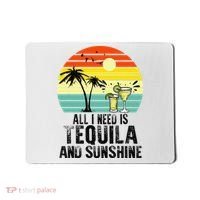 All I Need Is Tequila And Sunshine Beach Vacation Summer Mousepad thumb 0