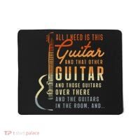 All I Need Is This Guitar Player Gifts Guitarist Music Band Mousepad thumb 0