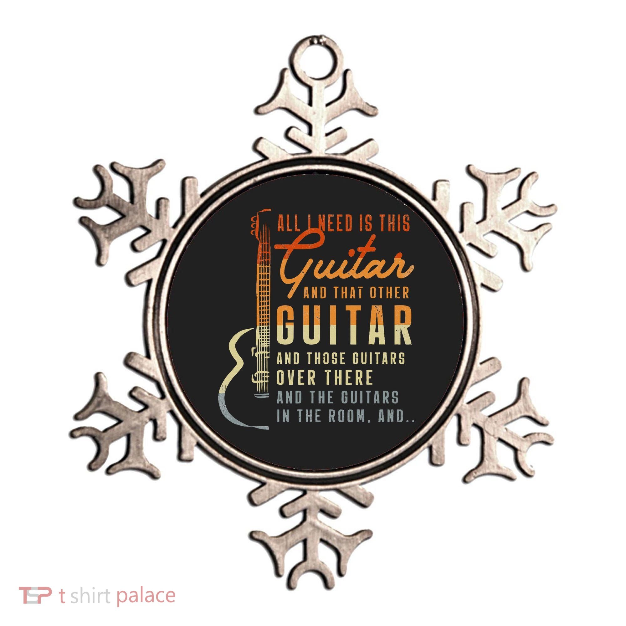 All I Need Is This Guitar Player Gifts Guitarist Music Band Ornament