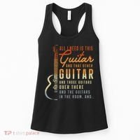 All I Need Is This Guitar Player Gifts Guitarist Music Band Women's Tank Top thumb 0