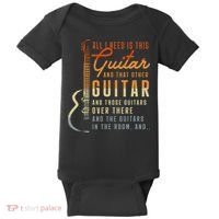 All I Need Is This Guitar Player Gifts Guitarist Music Band Baby Bodysuit thumb 0