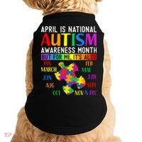 April Is National Autism Awareness Month Doggie Tank thumb 0