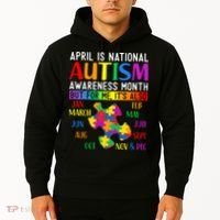 April Is National Autism Awareness Month Hoodie thumb 2