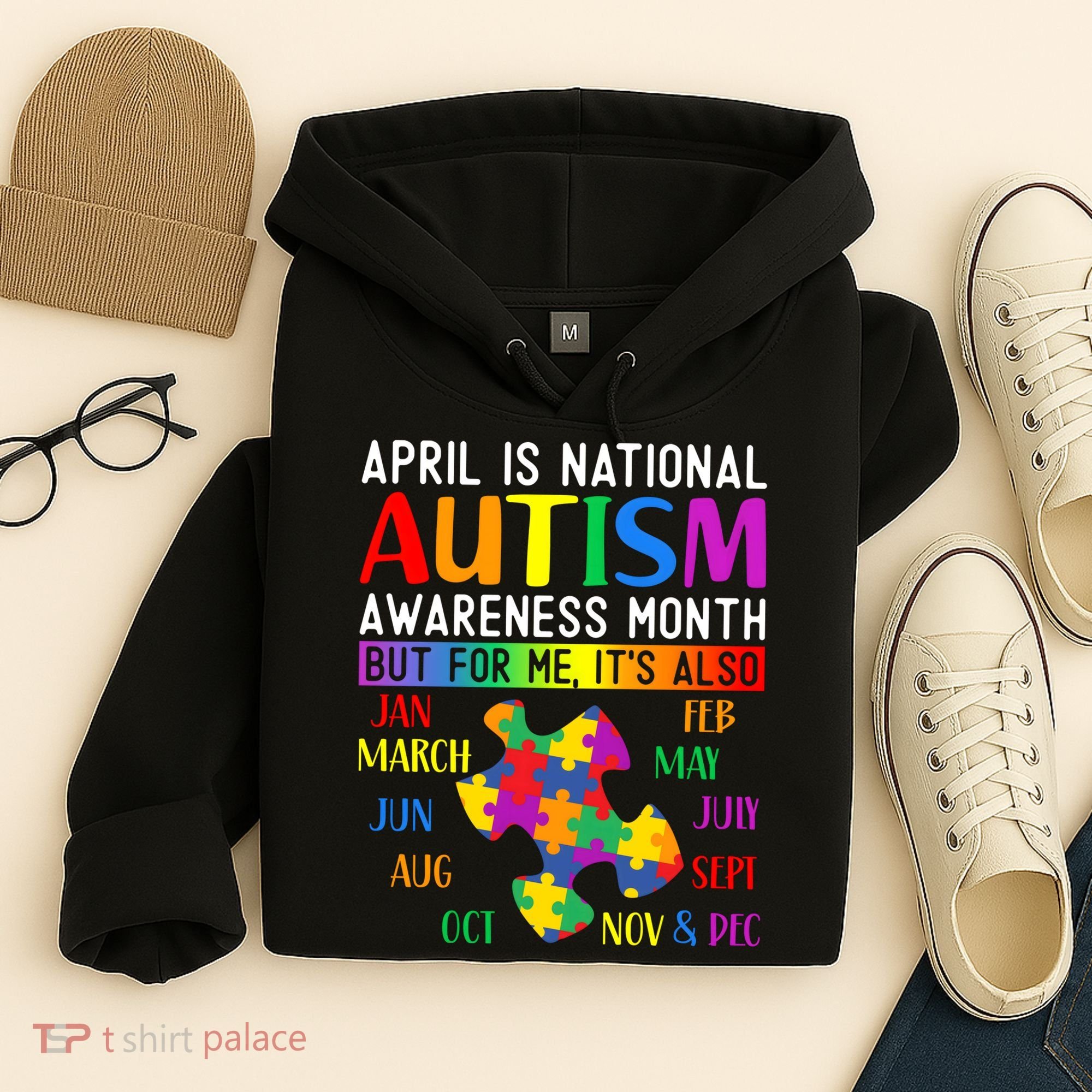 April Is National Autism Awareness Month Hoodie