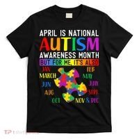 April Is National Autism Awareness Month T-Shirt thumb 0