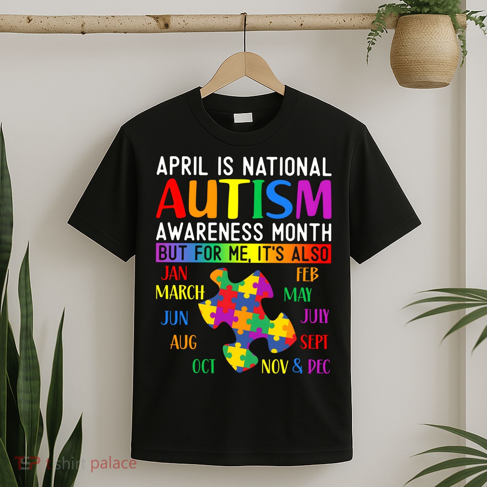 April Is National Autism Awareness Month T-Shirt