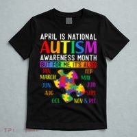 April Is National Autism Awareness Month T-Shirt thumb 5