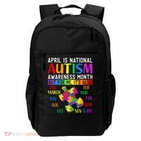 April Is National Autism Awareness Month Backpack thumb 0