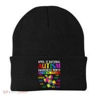 April Is National Autism Awareness Month Beanie thumb 0