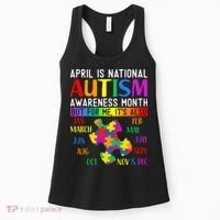 April Is National Autism Awareness Month Women's Tank Top thumb 0