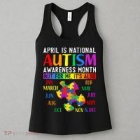 April Is National Autism Awareness Month Women's Tank Top thumb 3
