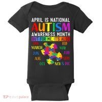 April Is National Autism Awareness Month Baby Bodysuit thumb 0