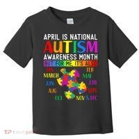 April Is National Autism Awareness Month Toddler T-Shirt thumb 0