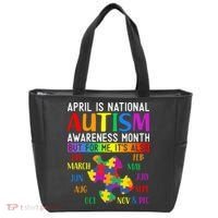 April Is National Autism Awareness Month Tote Bag thumb 0