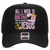 All I Need Is Quilting And Jesus Funny Christian Quilter Hat thumb 0