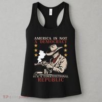 America Is Not A Democracy ItS A Constitutional Republic Women's Tank Top thumb 3