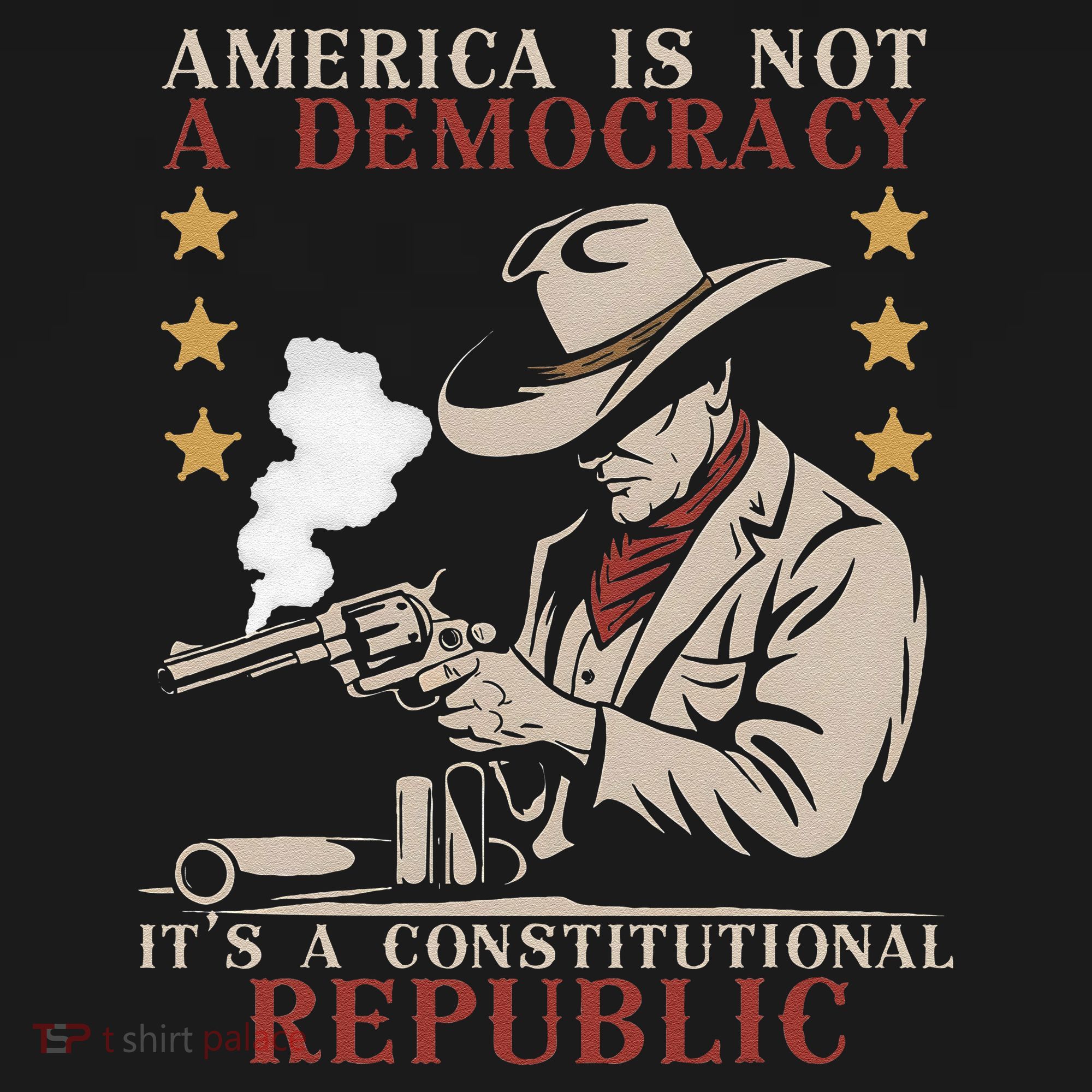 America Is Not A Democracy ItS A Constitutional Republic Women's Tank Top