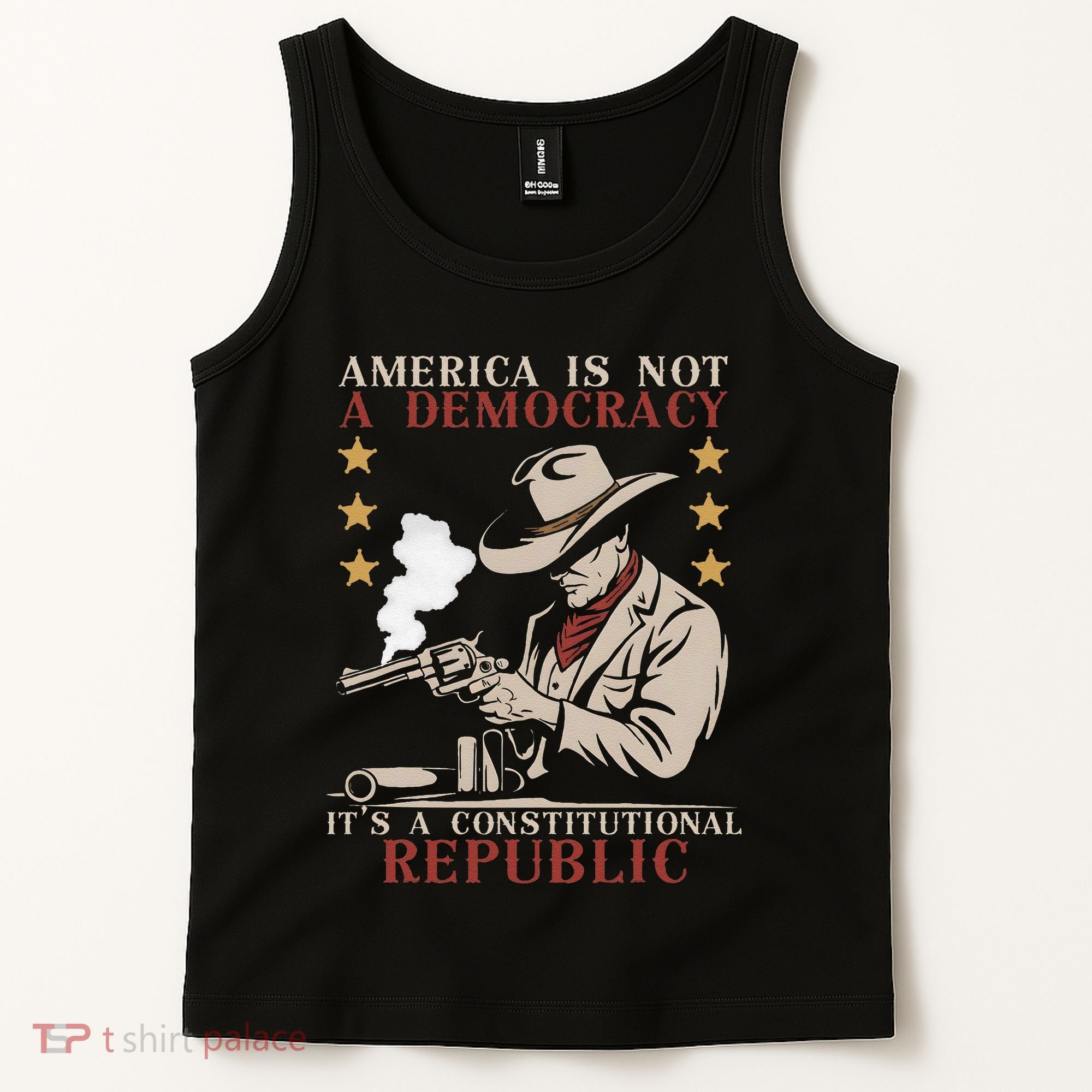 America Is Not A Democracy ItS A Constitutional Republic Tank Top