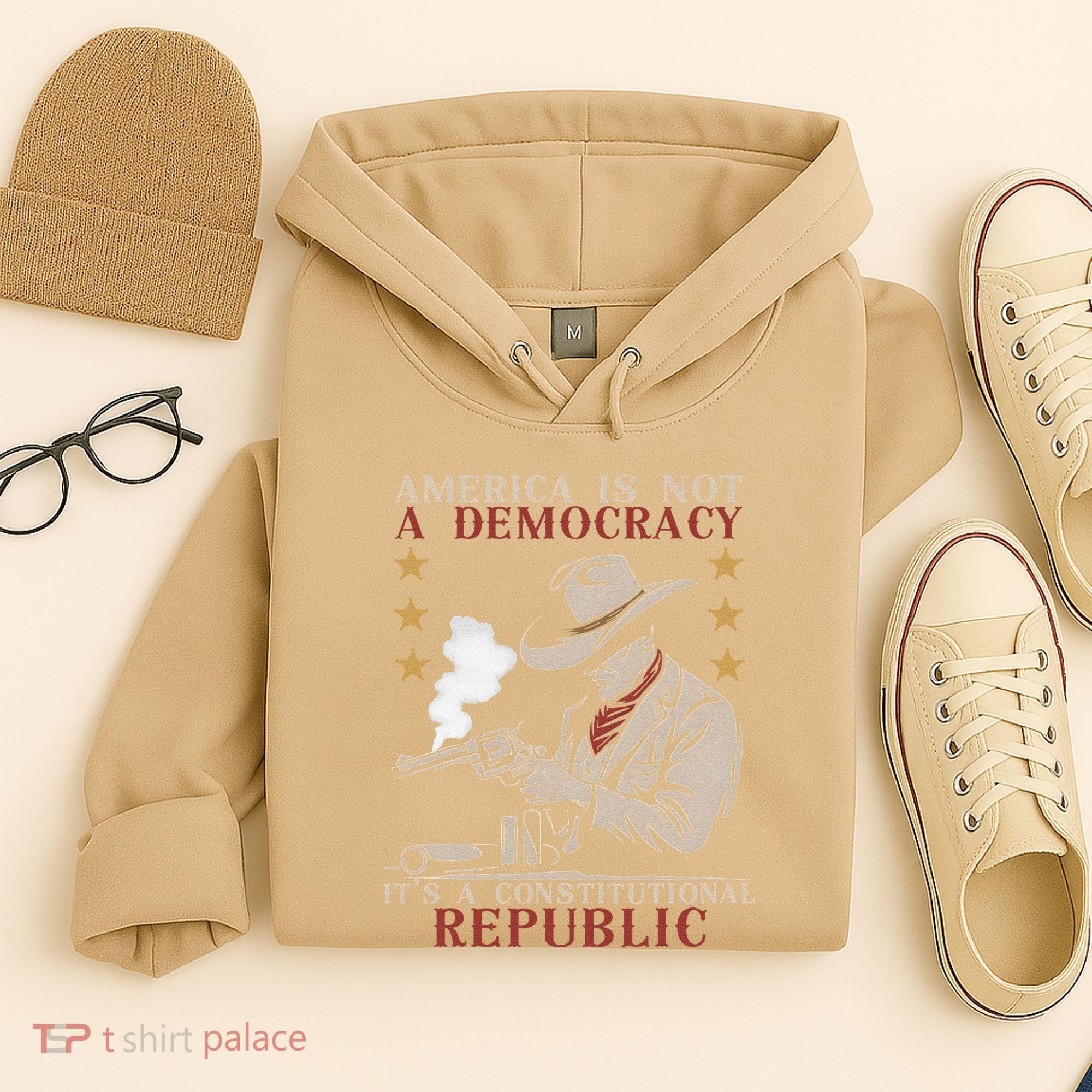 America Is Not A Democracy ItS A Constitutional Republic Hoodie
