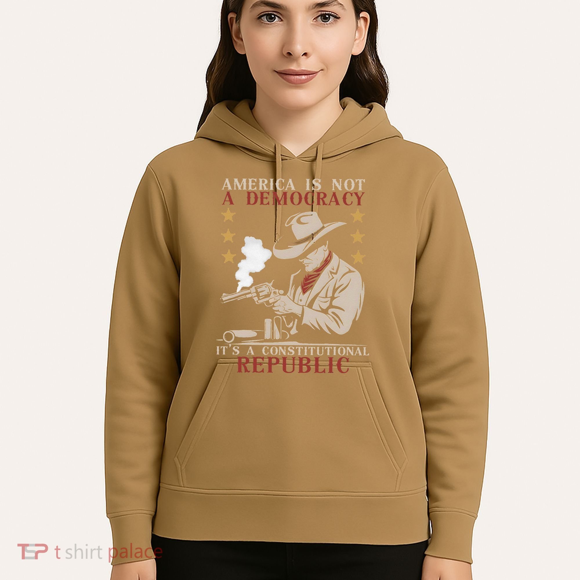 America Is Not A Democracy ItS A Constitutional Republic Hoodie