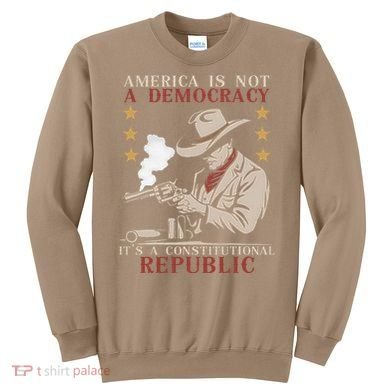 America Is Not A Democracy ItS A Constitutional Republic Sweatshirt