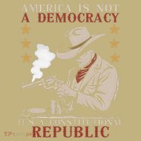 America Is Not A Democracy ItS A Constitutional Republic Sweatshirt thumb 2