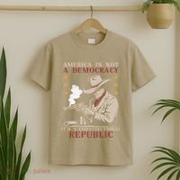 America Is Not A Democracy ItS A Constitutional Republic T-Shirt thumb 2