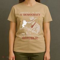America Is Not A Democracy ItS A Constitutional Republic T-Shirt thumb 4