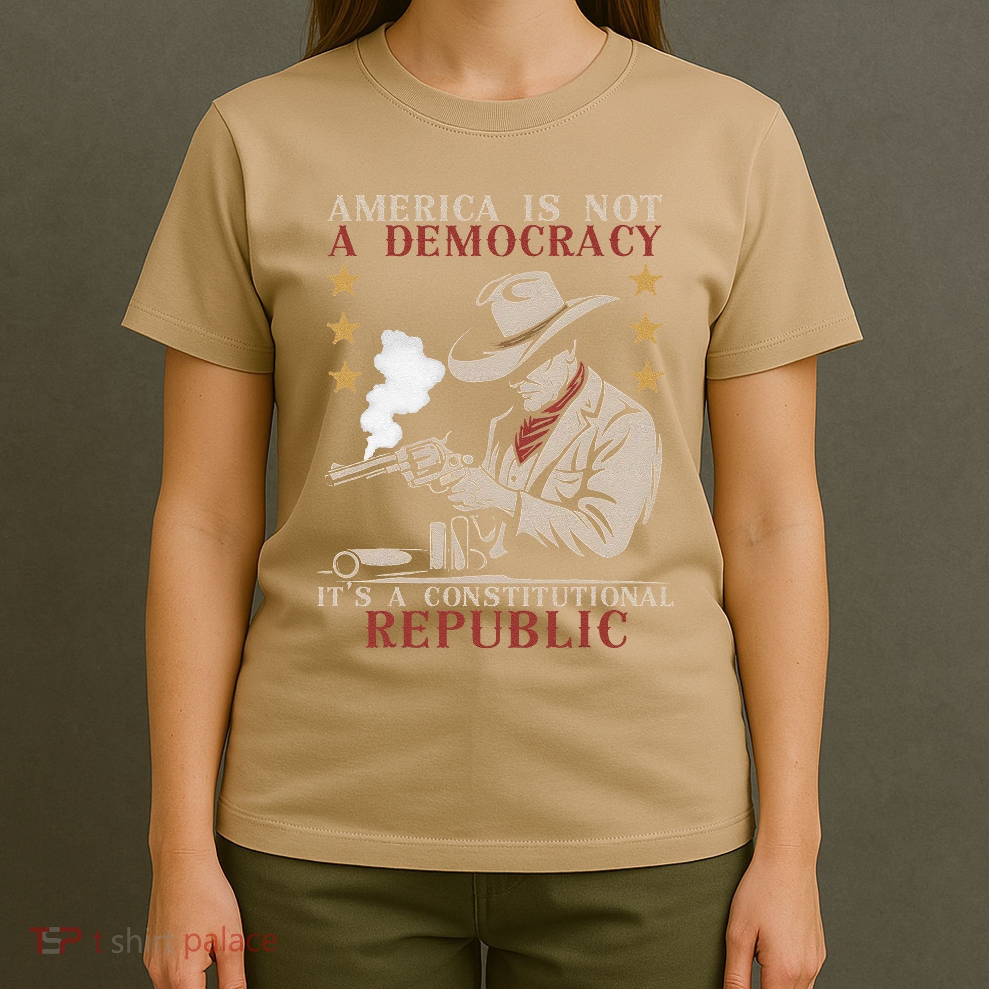 America Is Not A Democracy ItS A Constitutional Republic T-Shirt